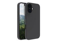 Zadní kryt pro mobilní telefon - plast - noční čerň - pro Apple iPhone 16