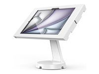 White - Montážní sada (kryt, stojan) - pro tablet - uzamykatelný - kovový rám - bílá - velikost obrazovky: 11" - na stůl, montáž na stěnu - pro Apple 11-inch iPad Air (M2, M3)