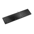 GENIUS Slimstar 126, USB klávesnice černá CZ/SK