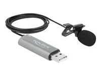 Mikrofon - USB - černá, antracit