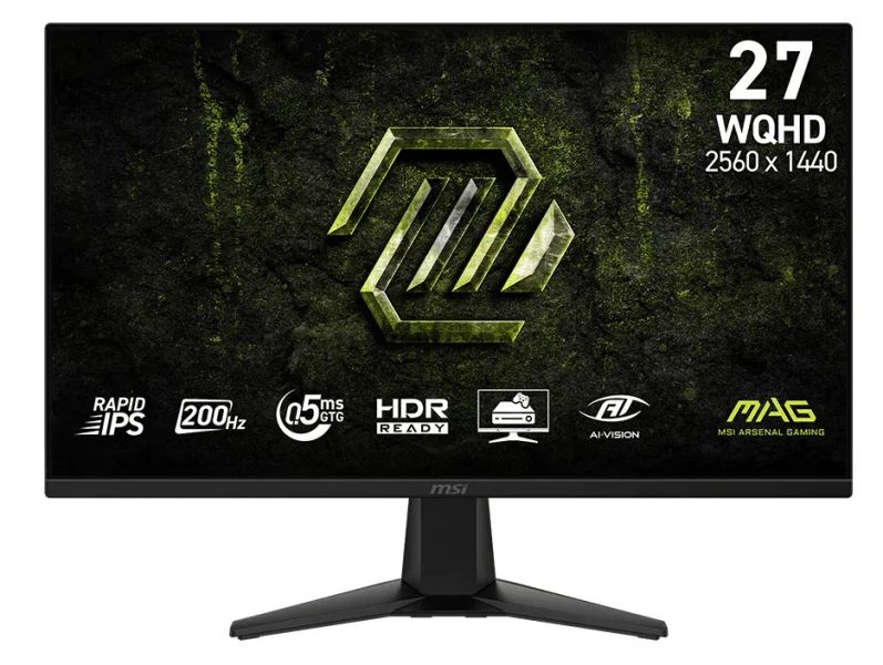 MSI MAG/275QF E20/27"/IPS/QHD/200Hz/0,5ms/Černá/3R