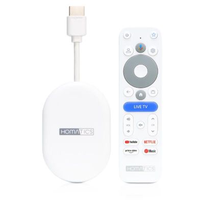 HOMATICS Dongle Lite 4K V2 Google TV, Přehrávač