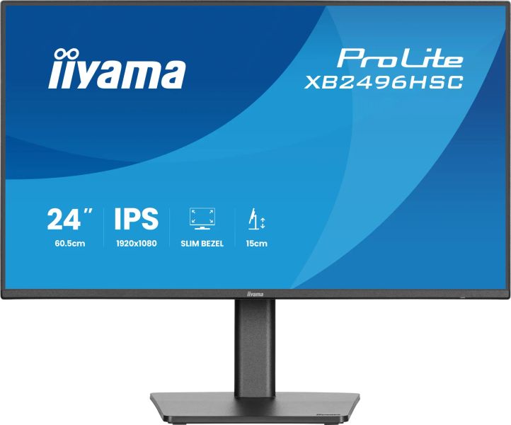 iiyama ProLite/XB2496HSC-B1/24"/IPS/FHD/144Hz/3ms/Černá/3R