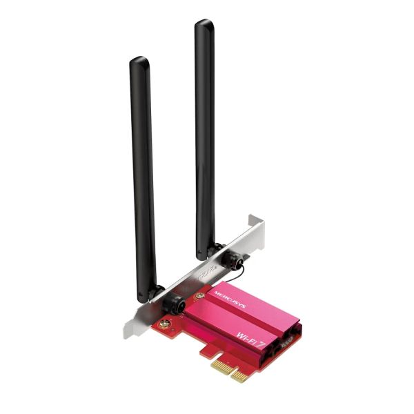 Mercusys MA37BE BE6500 WiFi7 BT PCIe adapt.