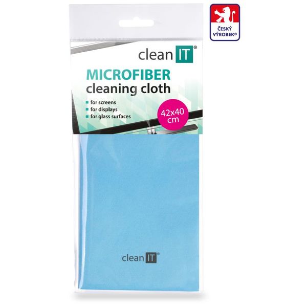 CLEAN IT Čisticí utěrka z mikrovlákna 40x42 bl