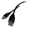 Kabel TIPA USB 2.0 A/Mini USB 1,8 m černý