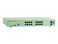 Přepínač - L2+ - řízený - 16 x 10/100/1000 + 2 x SFP - desktop, Lze montovat do rozvaděče, pro připevnění na zeď