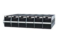 Řetězec UPS baterie - 6 x baterie - olovo-kyselina - pro Symmetra PX 250/500kW Battery Enclosure for up to 8 Battery Modules
