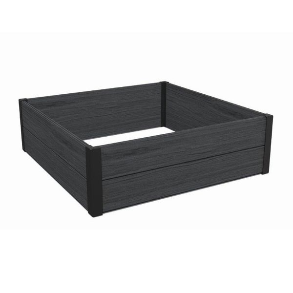 Vyvýšený záhon KETER Maple Square Graphite
