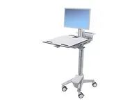Sliding Worksurface - Vozík - pro LCD displej / PC vybavení - zdravotní - hliník, pozinkovaná ocel, vysoce kvalitní plast - velikost obrazovky: až 24"