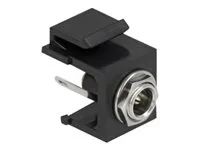 Modul - napájecí DC jack 5,5 mm (ID: 2,1 mm) - černá