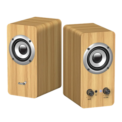 GENIUS SP-HF400 reproduktory, světlé dřevo