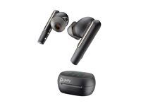 Bezdrátová sluchátka s mikrofonem - špuntová sluchátka - Bluetooth - odstranění šumu - UBS-C přes adaptér Bluetooth, 3.5 mm jack - uhlíková čerň - Certifikováno pro Zoom Rooms