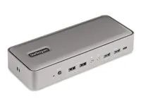 Dokovací stanice - USB-C 3.2 Gen 2 - 2 x DP - 1GbE - kompatibilní s TAA - Velká Británie, Evropa