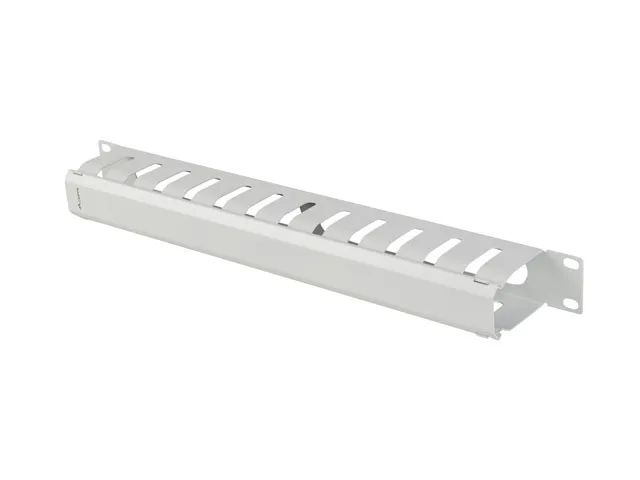 19" Cable managmement metal 1U type a grey lanberg