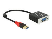 Externí video adaptér - USB 3.0 - D-Sub - černá - maloobchod