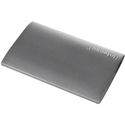 INTENSO PREMIUM, Externí SSD disk, 256GB, stříbrný