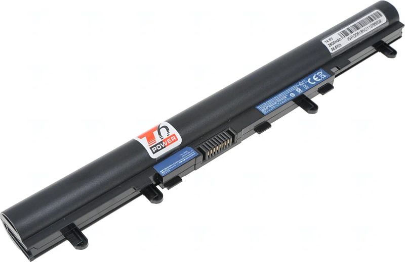 Baterie T6 Power pro Acer Aspire V5-431, V5-471, V5-531, E1-410, E1-510, 2600mAh, 38Wh, 4cell