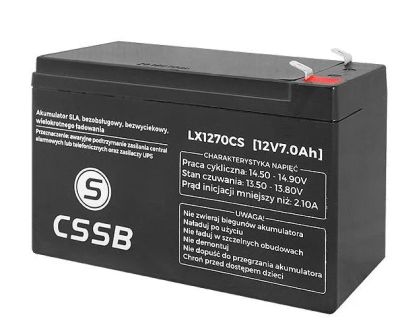Baterie olověná 12V/7,0Ah LTC LX1270CS gelový akumulátor