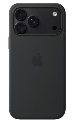 iPhone 18 Pre Max silikónové puzdro s MS - Black