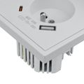 Zásuvka DPM MOXY MOX1036W bílá