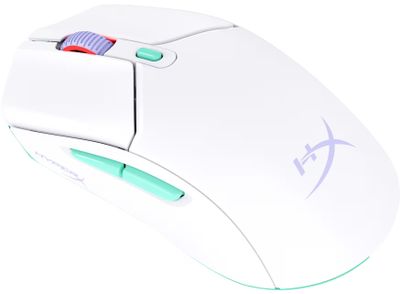 HyperX Pulsefire Haste 2 Core/Herní/Optická/12 000 DPI/USB+BT/Bílá