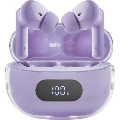 INTENSO BUDS Plus, Bezdrátová sluchátka, fialová