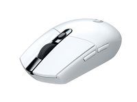 Myš - optický - 6 tlačítka - bezdrátový - 2.4 GHz - bezdrátový přijímač USB - bílá