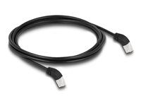 RJ45 Network Cable Cat.6A S/FTP 45° upwa