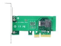 Low Profile Form Factor - Řadič úložiště - U.2 NVMe - nízký profil - PCIe 4.0 x4