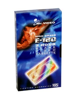 VHS kazeta Mr Video E-180 (High Grade)