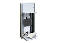 PC enclosure system - montáž na stěnu - 22" - bílá