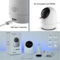 XENON Smart X7207, Smart WiFi Kamera, 2K, bílá