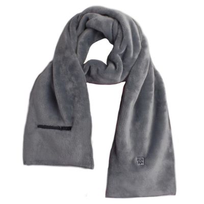 GLOVII Scarf, Vyhřívaný šátek, UNI, šedý
