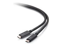 USB 3.2 Gen 1 (5Gbps) - USB kabel - USB-C (M) do USB-C (M) - USB 3.2 Gen 1 - 20 V - 3 A - 2 m - černá