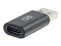 SuperSpeed USB Adapter - 5Gbps - F/M - USB adaptér - USB-C (F) reverzní do USB typ A (M) - USB 3.0 - lisovaný - černá