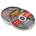 Řezný kotouč PROCRAFT 125 × 1,0 mm, sada 10 ks