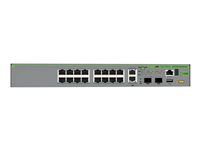 Přepínač - L3 Lite - řízený - 16 x 10/100/1000 + 2 x 1/2.5/5/10GBase-T + 2 x 1 Gigabit / 10 Gigabit SFP+ - desktop, Lze montovat do rozvaděče