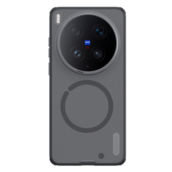 Nillkin Super Frosted PRO Magnetic Zadní Kryt pro Vivo X300 Ultra Transparent Black