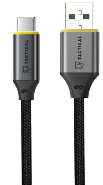 Tactical Fast Rope Aramid 2.0 Cable USB-A/USB-C 1m