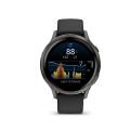 GARMIN VENU 4, Chytré hodinky, Black/ Slate 41