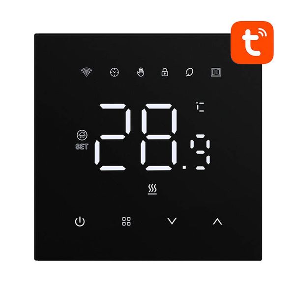 Chytrý termostat AVATTO WT410-BH-3A-B WiFi Tuya