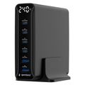 GEMBIRD 6-port 240 W GaN USB, Rychlonabíječka 240W