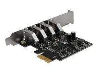 USB adaptér - PCIe 2.0 nízký profil - USB 3.0 x 4