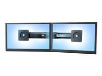 Montážní sada (rukojeť, montáž duálního monitoru) - pro 2 LCD displeje - černá - velikost obrazovky: 17"-24" - pro P/N: 45-353-026