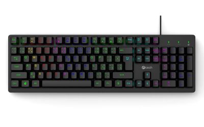 Herní klávesnice C-TECH Riven (GKB-16), RGB, USB
