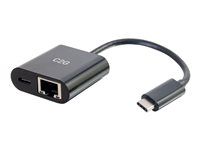 Black - Síťový adaptér - USB-C - Gigabit Ethernet x 1 - černá