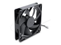 Delock - Ventilační jednotka - axiální - 120 mm - černá