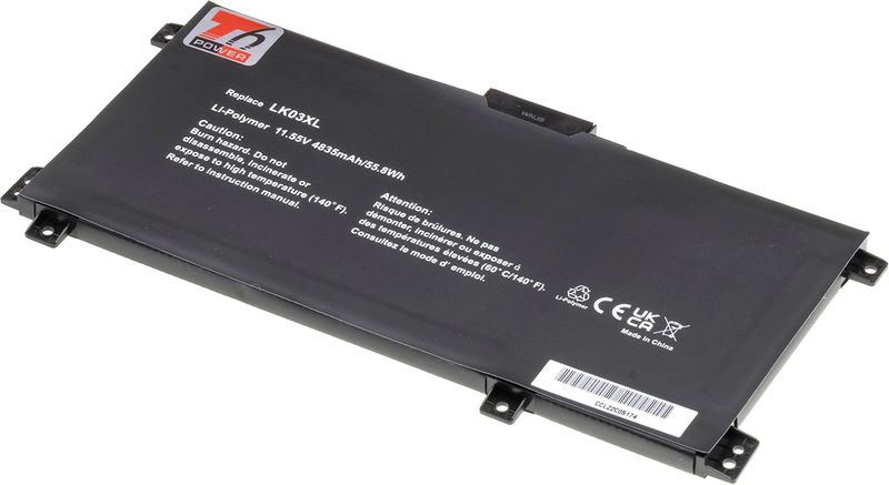 Baterie T6 Power pro HP Envy 15-bp000, 15-cn000, 17-ae000 x360 serie, 4835mAh, 55Wh, 3cell, Li-pol