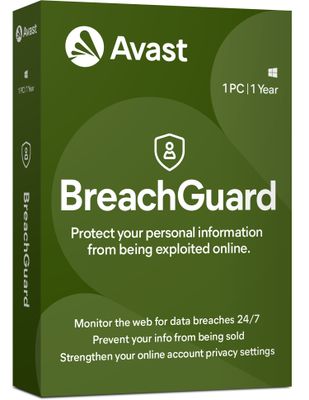 Avast BreachGuard 1 PC, 1Y